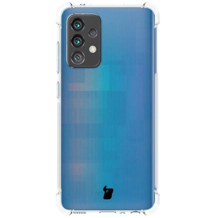 Etui + 2x szkło + obiektyw Bizon Case Clear Pack do Galaxy A52s 5G, A52 5G/4G, przezroczyste