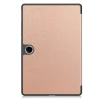 Etui z klapką Bizon Case Tab Croc do OnePlus Pad Lite / Oppo Pad SE, różowozłote