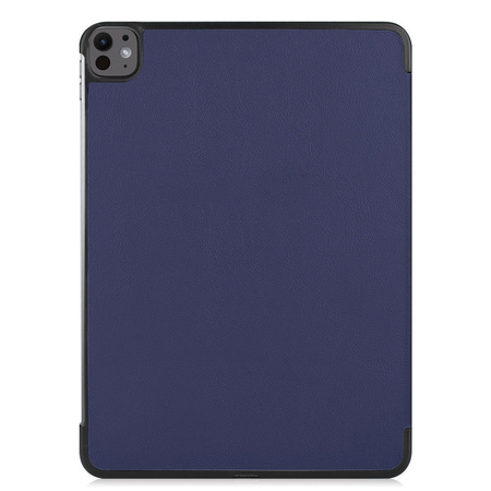 Etui Bizon Case Tab Croc do iPad Pro 13" 2025 / 2024, granatowe