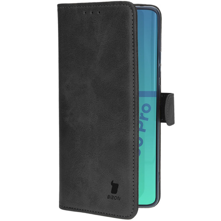 Etui z klapką Bizon Case Pocket do Motorola Edge 50 Pro, czarne