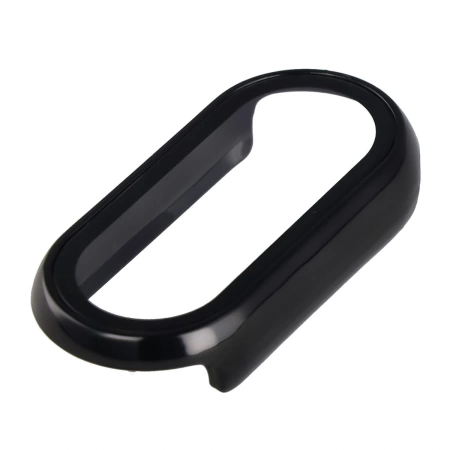 Etui ze szkłem do zegarka Bizon Case+Glass Watch do Xiaomi Smart Band 10, czarne