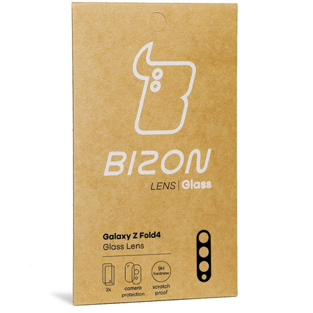 Szkło na aparat Bizon Glass Silk Lens dla Galaxy Z Fold4, 2 sztuki