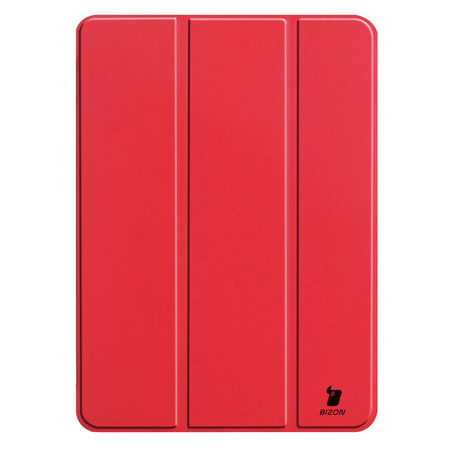 Etui Bizon Case Tab Croc do iPad Pro 11" 2025 / 2024, czerwone
