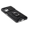 Etui Bizon Case CamShield Ring do Xiaomi Redmi Note 12 Pro Plus 5G, czarne