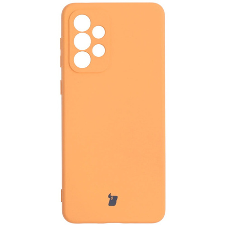 Etui Bizon Case Silicone do Galaxy A33 5G, pomarańczowe