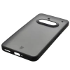 Etui Bizon Case Angelo do Nothing Phone (3a), półprzezroczyste z czarną ramką