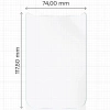 Folia hydrożelowa na tył Bizon Glass Hydrogel do iPhone 17 Pro Max, 1 sztuka