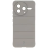 Pancerne etui Bizon Case Tur do Xiaomi Poco F7 Pro, jasnoszare