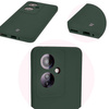 Silikonowe etui Bizon Soft Case do Oppo Reno11 F 5G, ciemnozielone