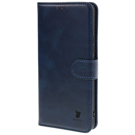 Etui z klapką Bizon Case Pocket do Xiaomi Redmi Note 14 Pro 5G / Poco X7, granatowe