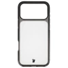 Etui Bizon Case Halo do iPhone 17 Pro Max, przydymione-czarne