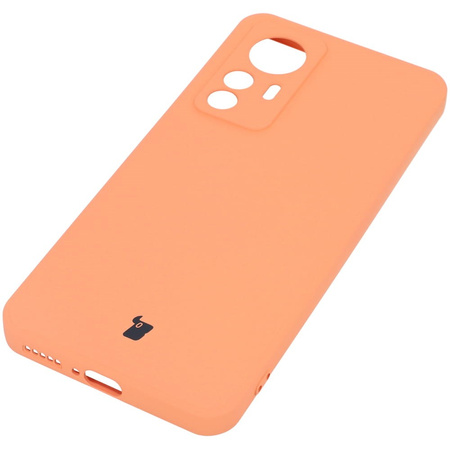 Etui Bizon Case Silicone do Xiaomi 12T, pomarańczowe