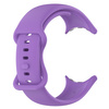 Silikonowy pasek Bizon Strap Watch Silicone S do Google Pixel Watch 3 (45mm), fioletowy
