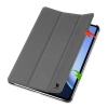 Etui z klapką Bizon Case Tab Croc do OnePlus Pad 3 / 2 Pro / OPPO Pad 4 Pro, szare
