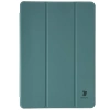 Etui z klapką Bizon Case Tab Clear Matt do Galaxy Tab A11 Plus / A9 Plus, ciemnozielone