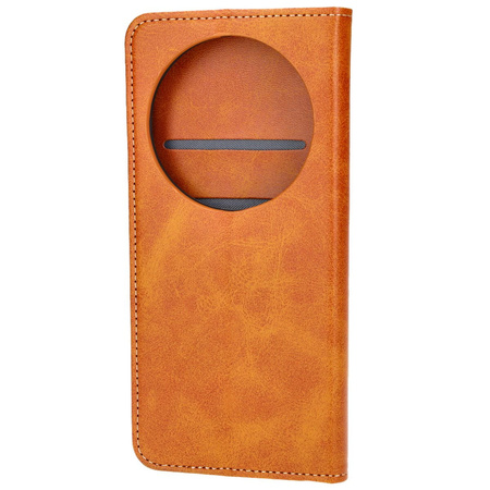 Etui z klapką Bizon Case Pocket Pro do Xiaomi 14 Ultra, brązowe