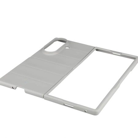 Pancerne etui Bizon Case Tur do Galaxy Z Fold7, jasnoszare