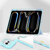 Etui Bizon Case Tab Clear Matt do iPad Pro 13" 2025 / 2024, błękitne