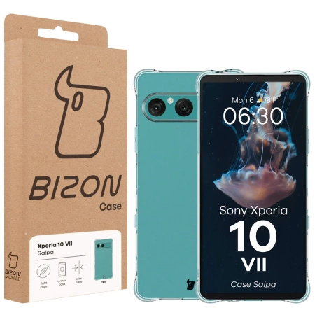 Elastyczne etui Bizon Case Salpa do Sony Xperia 10 VII, przezroczyste