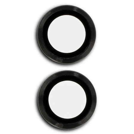 Szkło na aparat Bizon Glass Snap Lens do Motorola Moto G75 5G, 1 zestaw, czarna ramka