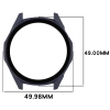 Etui ze szkłem do zegarka Bizon Case+Glass Watch do Huawei Watch GT6 46 mm, niebieskie