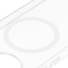 Etui z pierścieniem magnetycznym Bizon Case CrystalO do Xiaomi POCO F7 Ultra, przezroczyste