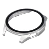 Etui ze szkłem do zegarka Bizon Case+Glass Watch do Huawei Watch GT6 46 mm, matowe srebrne