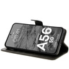 Etui z klapką Bizon Case Pocket do Galaxy A56 5G, czarne