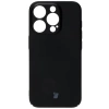 Etui Bizon Case Łupka do iPhone 15 Pro, czarne