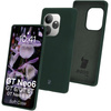 Silikonowe etui Bizon Soft Case do Realme GT 6 / 6T / Neo 6 / Neo 6 SE, ciemnozielone