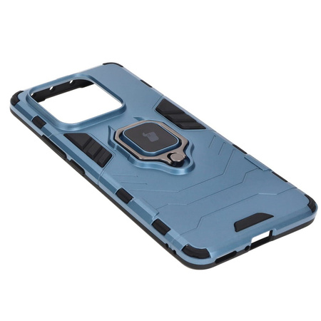 Etui Bizon Case Armor Ring do Xiaomi 13 Pro, niebieskie