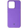 Silikonowe etui Bizon Soft Case do Oppo Reno 14, fioletowe