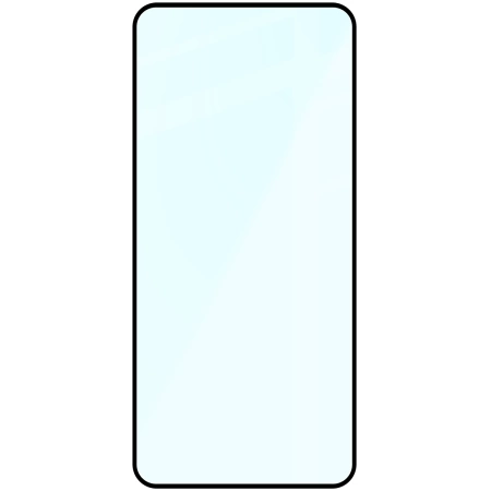 Szkło hartowane Bizon Glass Edge 3D do Oppo Reno13 Pro, czarna ramka