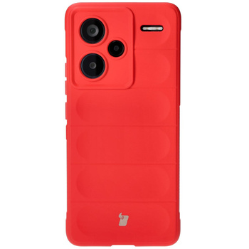 Pancerne etui Bizon Case Tur do Xiaomi Redmi Note 13 Pro+ 5G, czerwone
