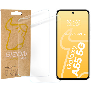 Folia matowa Bizon Glass Film Sun Duo do Galaxy A55 5G, 2 sztuki