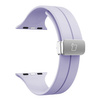 Silikonowy pasek Bizon Strap Watch Silicone L do Apple Watch 44/45/46/49 mm, lawendowy