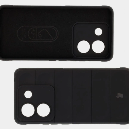 Pancerne etui Bizon Case Tur do Xiaomi Poco M7 Pro 5G, czarne