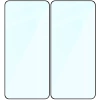Szkło hartowane Bizon Glass Edge Duo do Xiaomi 14T, czarna ramka, 2 sztuki