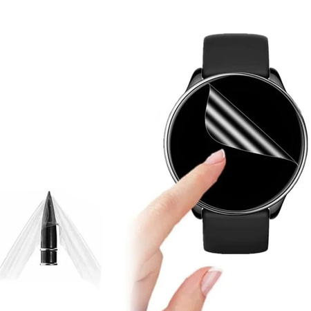Folia hydrożelowa na ekran Bizon Glass Watch Hydrogel Duo do Xiaomi Watch 2, 2 sztuki