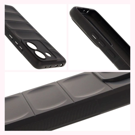 Pancerne etui Bizon Case Tur do Xiaomi Poco M7 Pro 5G, czarne