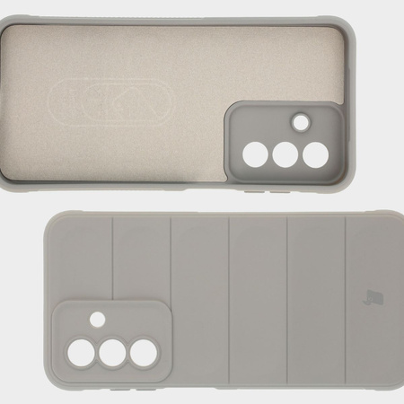 Pancerne etui Bizon Case Tur do Galaxy A17 5G / A26 5G, jasnoszare