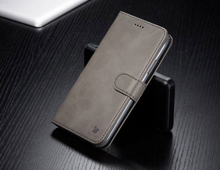Etui Bizon Case Wallet do iPhone 11 Pro, szare