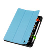 Etui Bizon Case Tab Lizard do iPad Pro 11" 2025 / 2024, błękitne