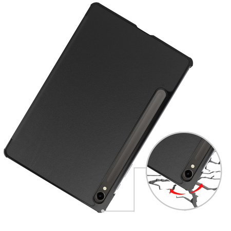 Etui Bizon Case Tab Croc do Galaxy Tab S10 Lite / S9, czarne