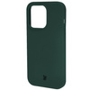 Etui silikonowe do iPhone 14 Pro Bizon Soft Case, ciemnozielone
