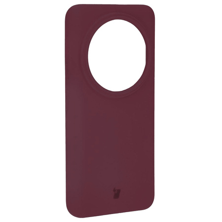 Etui silikonowe Bizon Soft Case do Xiaomi 14 Ultra, ciemnofioletowe