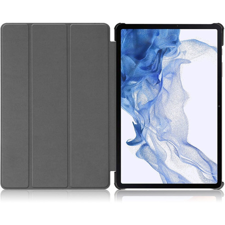 Etui Bizon Case Tab Croc do Galaxy Tab S8 / S7, różowozłote