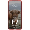 Pancerne etui Bizon Case Tur do Xiaomi Poco F7 Ultra, czerwone