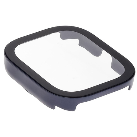 Etui ze szkłem do zegarka Bizon Case+Glass Watch do Xiaomi Redmi Watch 5, niebieskie