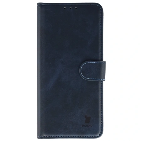 Etui z klapką Bizon Case Pocket do Honor Magic8 Lite, granatowe